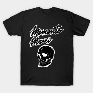 Memento Mori Skull Grunge T-Shirt